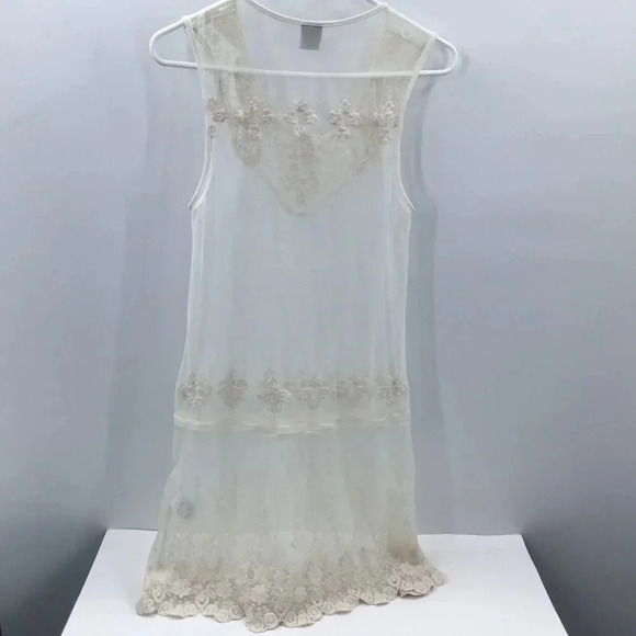 Castro Ornate Ecru Lace Infant's Christening Gown 2/M Baptism Baby's Photoshoot - Picture 3 of 14